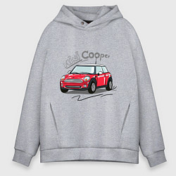 Мужское худи оверсайз Mini Cooper