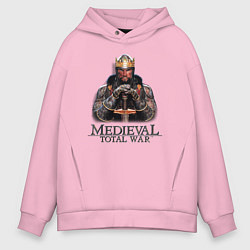 Мужское худи оверсайз Medieval: Total War logo