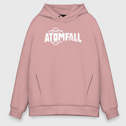 Мужское худи оверсайз Atomfall logo