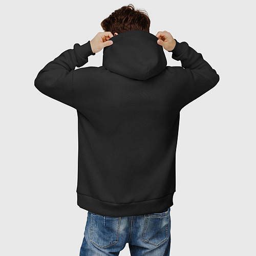 Мужское худи оверсайз Felix stray kids cute / Черный – фото 4