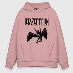 Мужское худи оверсайз Led Zeppelin