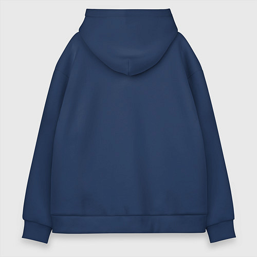 Мужское худи оверсайз Царь и великий князь всея семьи / Тёмно-синий – фото 2