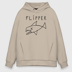 Мужское худи оверсайз Flipper