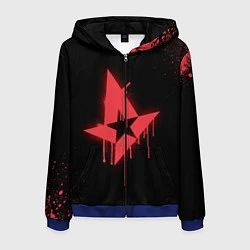 Мужская толстовка на молнии Astralis: Black collection