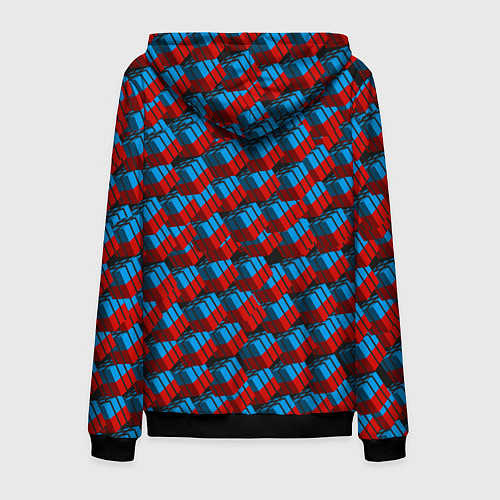 Мужская толстовка на молнии PUBG: Weapon Boxes / 3D-Черный – фото 2