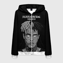 Мужская толстовка на молнии XXXTentacion: 1998-2018