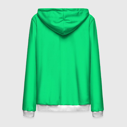 Мужская толстовка на молнии FIFA Barclays 2019 / 3D-Белый – фото 2