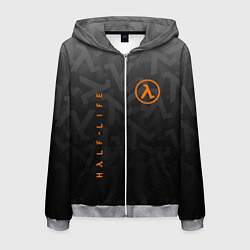 Толстовка 3D на молнии мужская Half-Life, цвет: 3D-меланж