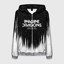 Мужская толстовка на молнии IMAGINE DRAGONS