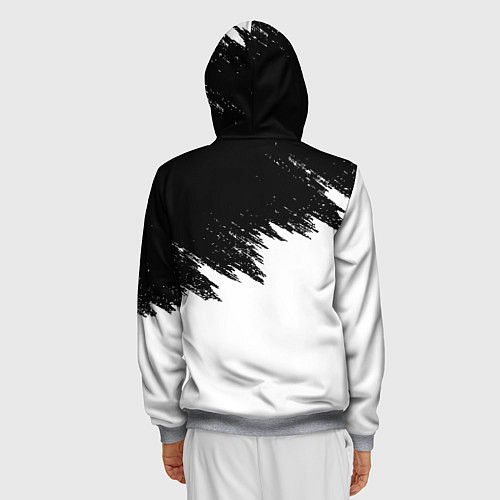 Мужская толстовка на молнии RAINBOW SIX SIEGE / 3D-Меланж – фото 4