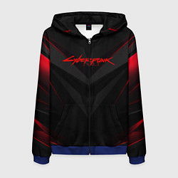 Мужская толстовка на молнии CYBERPUNK 2077