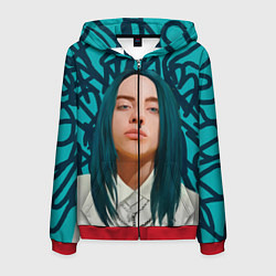 Мужская толстовка на молнии Billie Eilish