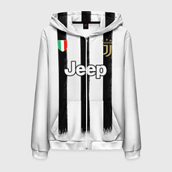 Мужская толстовка на молнии Juventus home 20-21