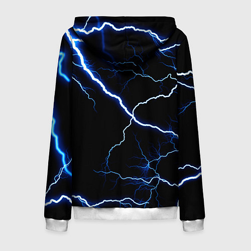 Мужская толстовка на молнии DEAD BY DAYLIGHT / 3D-Белый – фото 2