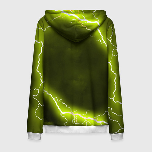 Мужская толстовка на молнии Ark Survival Evolved / 3D-Белый – фото 2