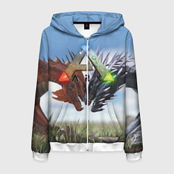 Мужская толстовка на молнии Ark Survival Evolved