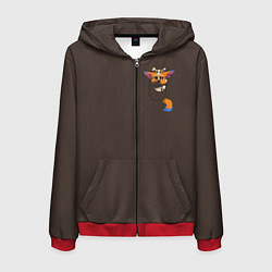 Толстовка 3D на молнии мужская League of Legends, цвет: 3D-красный