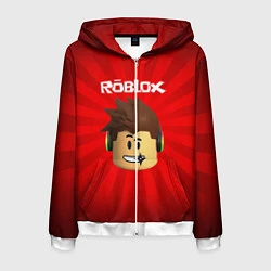 Мужская толстовка на молнии ROBLOX