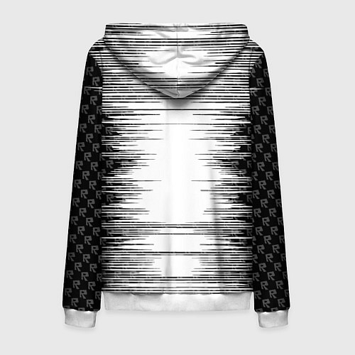 Мужская толстовка на молнии Roblox / 3D-Белый – фото 2