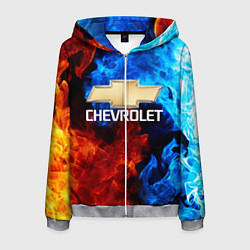 Мужская толстовка на молнии CHEVROLET