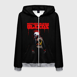 Мужская толстовка на молнии Mother Russia Bleeds