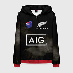 Мужская толстовка на молнии ALL BLACKS