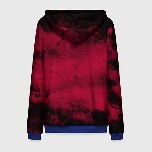 Мужская толстовка на молнии BERSERK / 3D-Синий – фото 2