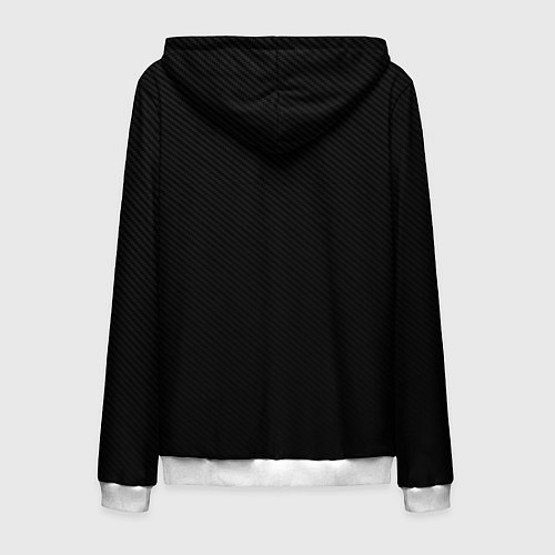 Мужская толстовка на молнии AUDI / 3D-Белый – фото 2