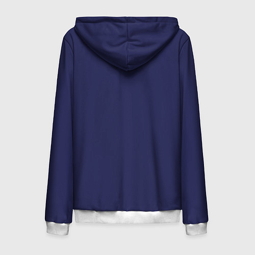 Мужская толстовка на молнии Бруклин 9-9 департамент NYPD / 3D-Белый – фото 2