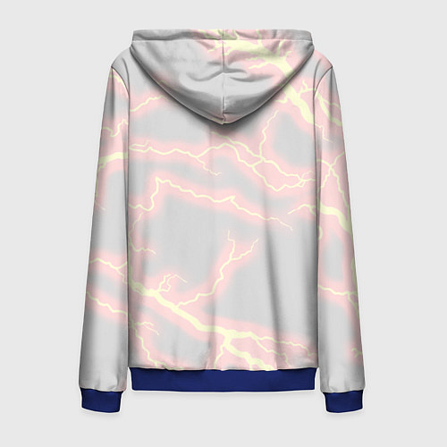 Мужская толстовка на молнии KIMETSU NO YAIBA / 3D-Синий – фото 2