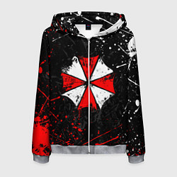 Мужская толстовка на молнии RESIDENT EVIL UMBRELLA