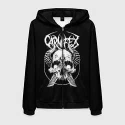 Мужская толстовка на молнии Carnifex