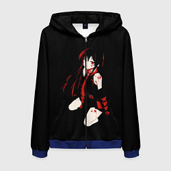 Мужская толстовка на молнии Anime Girl