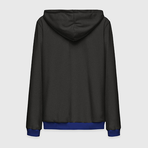 Мужская толстовка на молнии PUBG / 3D-Синий – фото 2