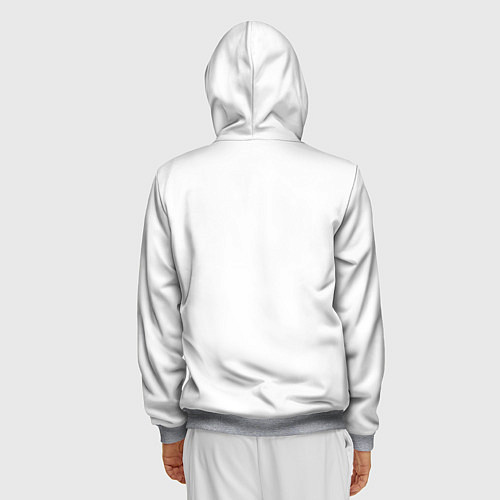 Мужская толстовка на молнии LIFE IS STRANGE / 3D-Меланж – фото 4