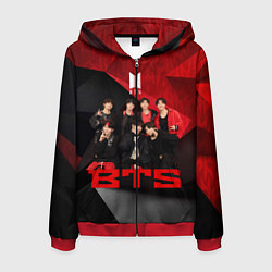 Мужская толстовка на молнии BTS