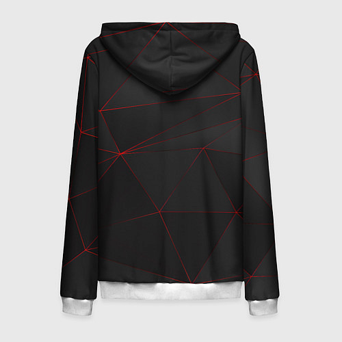 Мужская толстовка на молнии CITROЁN / 3D-Белый – фото 2