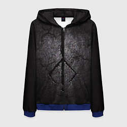 Мужская толстовка на молнии BLOODBORNE HUNTER