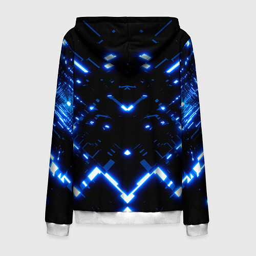 Мужская толстовка на молнии SUBARU / 3D-Белый – фото 2