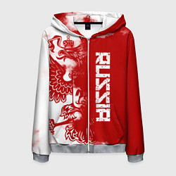 Мужская толстовка на молнии Russia