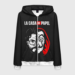 Мужская толстовка на молнии La casa de papel