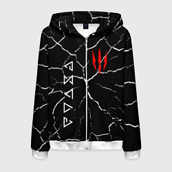 Мужская толстовка на молнии The Witcher