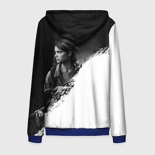Мужская толстовка на молнии THE LAST OF US 2 / 3D-Синий – фото 2