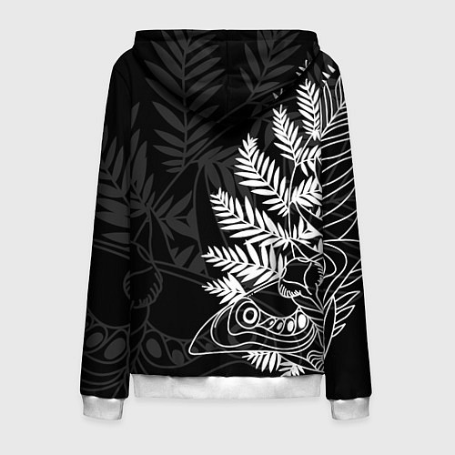 Мужская толстовка на молнии THE LAST OF US 2 / 3D-Белый – фото 2