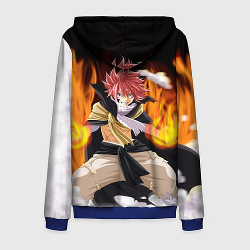 Мужская толстовка на молнии FAIRY TAIL ХВОСТ ФЕИ / 3D-Синий – фото 2