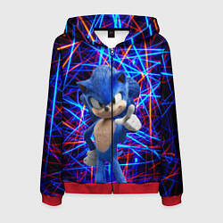 Мужская толстовка на молнии Sonic