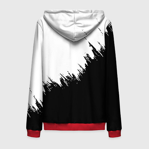 Мужская толстовка на молнии The Witcher / 3D-Красный – фото 2