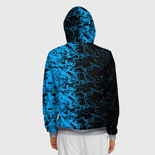 Мужская толстовка на молнии The Witcher / 3D-Меланж – фото 4