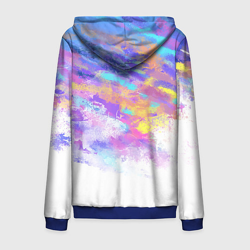 Мужская толстовка на молнии Roblox / 3D-Синий – фото 2