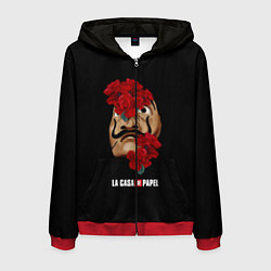 Мужская толстовка на молнии БУМАЖНЫЙ ДОМ